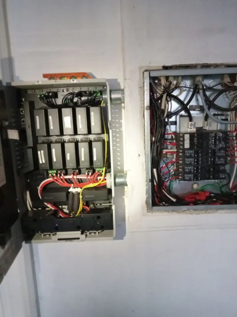 Electrical panel upgrade completed for Carbon Monoxide Detector Installation in Deephaven